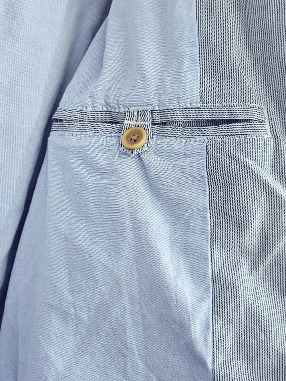 Gap Boys Chambray Pinstripe Full Zip Cotton Bomber Jacket Size XL 12
